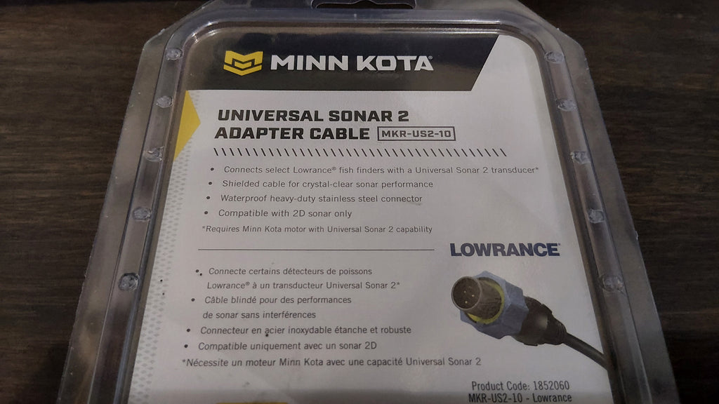 Minn Kota Universal Sonar 2 Adapter Cable MKR-US2-10