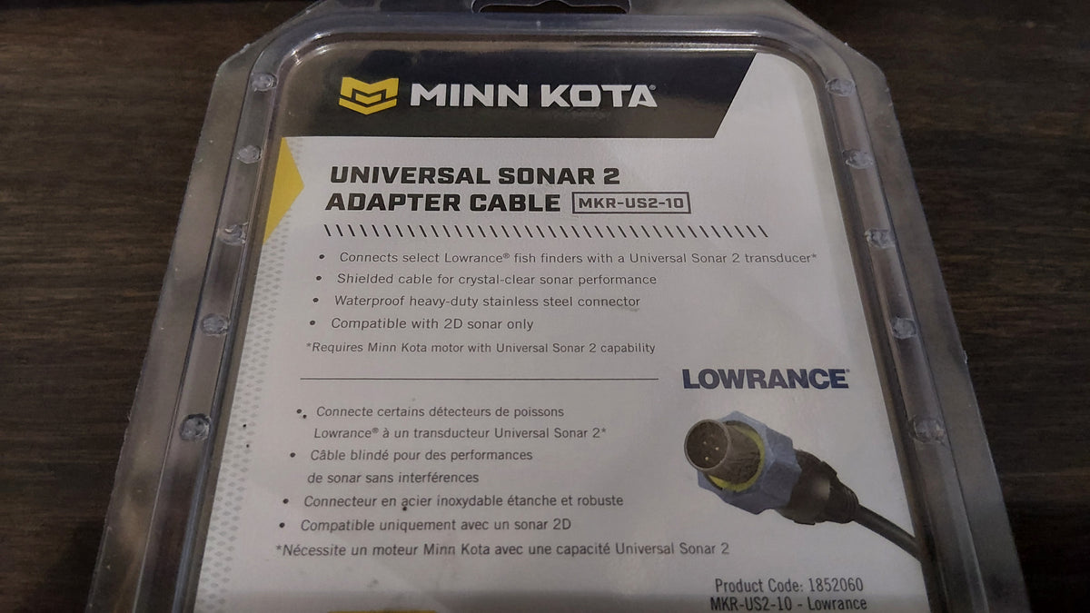 Minn Kota Universal Sonar 2 Adapter Cable MKR-US2-10